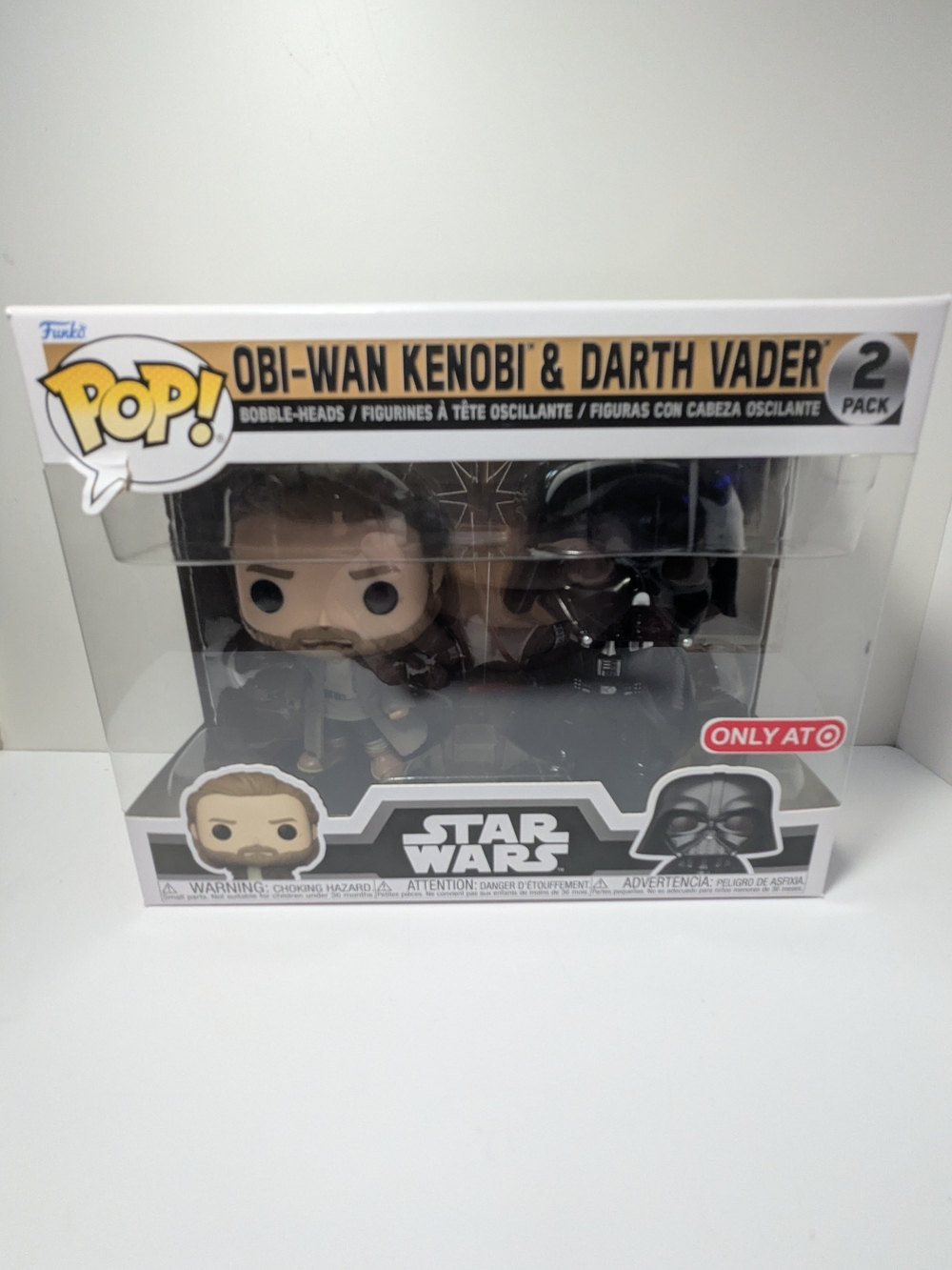 Funko Star Wars Obi-Wan Kenobi & Darth Vader 2-Pack